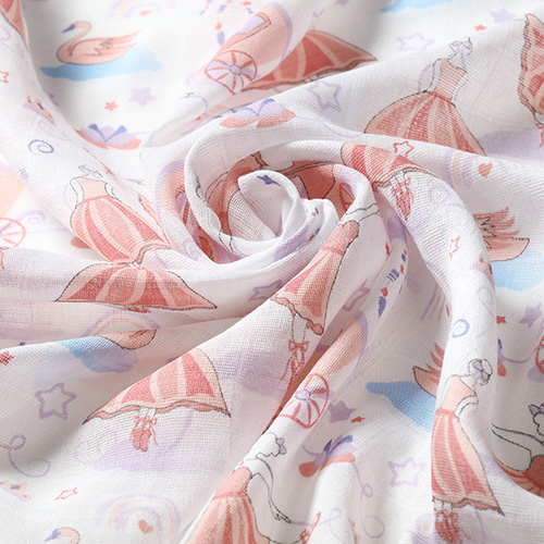 BABYONO Pannolini in garza Super Soft 3 pz - Pesca, 70x70 cm - immagine 4