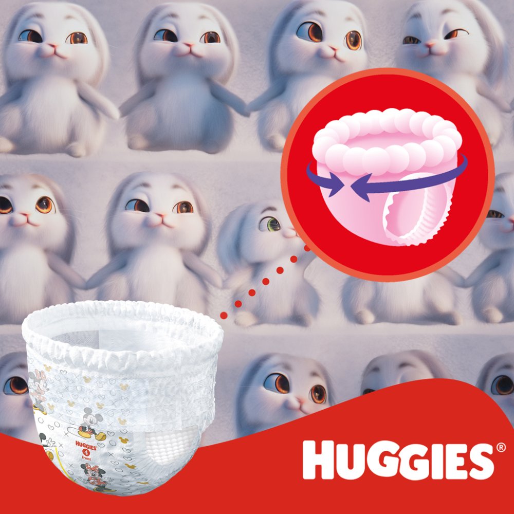 HUGGIES® Pants Disposable Diaper Panties 5 (12-17 Kg) 34 Pcs