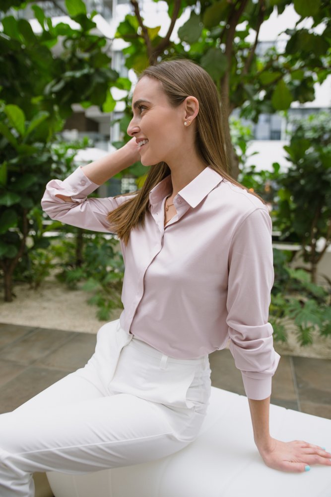 Chemise Femme Be Lenka Essentials - Rose Poudré S Pink