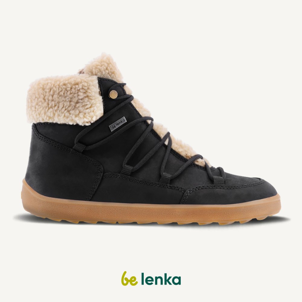 Winterlaarzen Op Blote Voeten Be Lenka Bliss - Zwart 39 Black