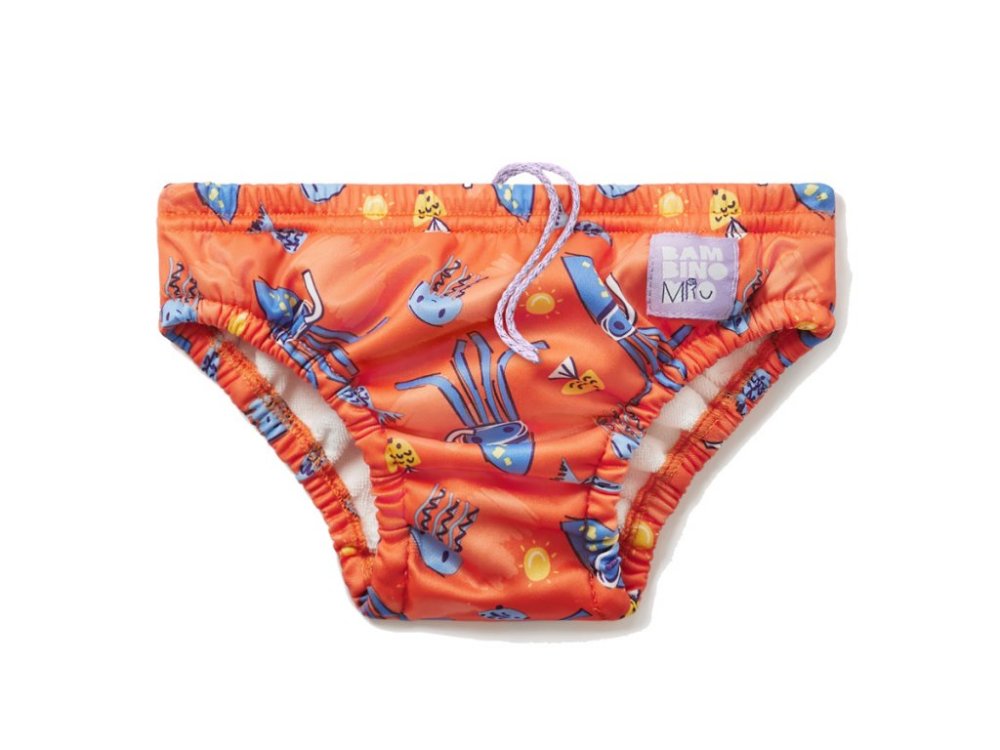 BAMBINO MIO Costume da bagno per neonati, OEKO-TEX Standard 100, Elasticizzato, 5-7 kg -0-6 m