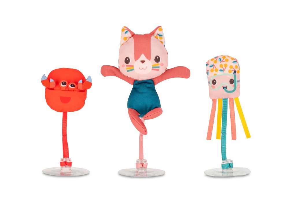 Lilliputiens - Gioco per l'acqua con ventosa - gattina Jeanne