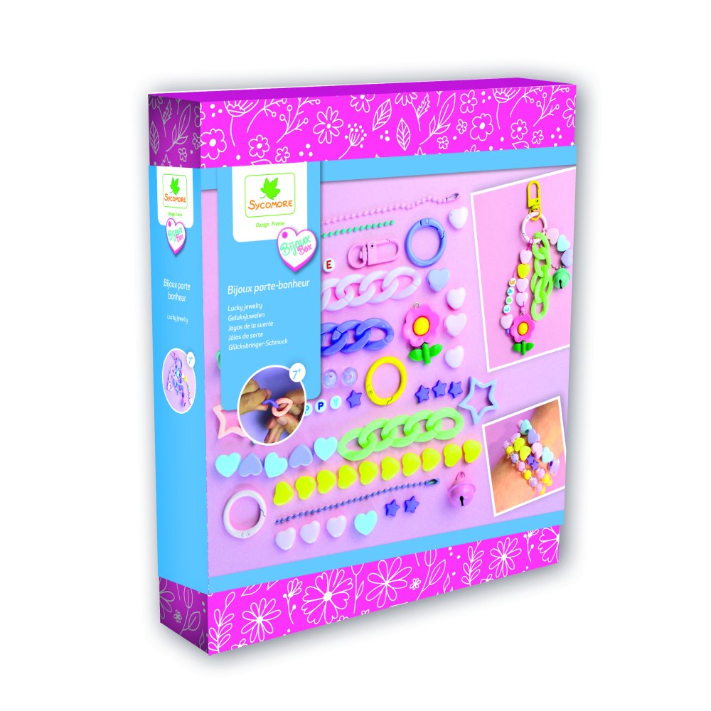 Creazione di gioielli - braccialetti e ciondoli colorati e vivaci