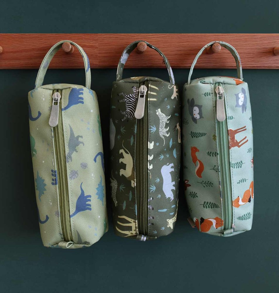 A Little Lovely Company - Astuccio per pastelli - dinosauri - immagine 5