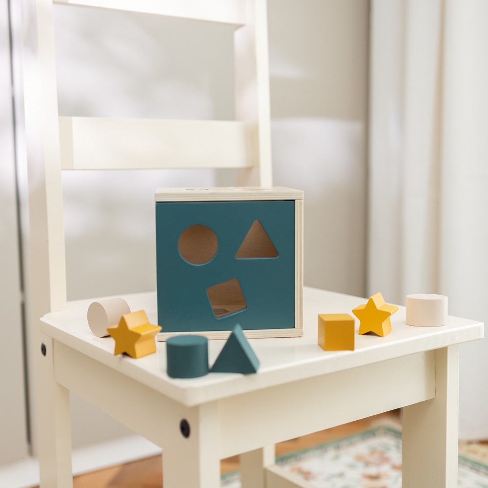 PETITE&MARS Giocattolo in legno da ordinamento Gravity Wood of Mars 12m+ Cosmic Blue - immagine 5
