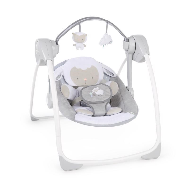 INGENUITY Altalena con melodia Cuddle Lamb 0m+ fino a 9 kg - immagine 3