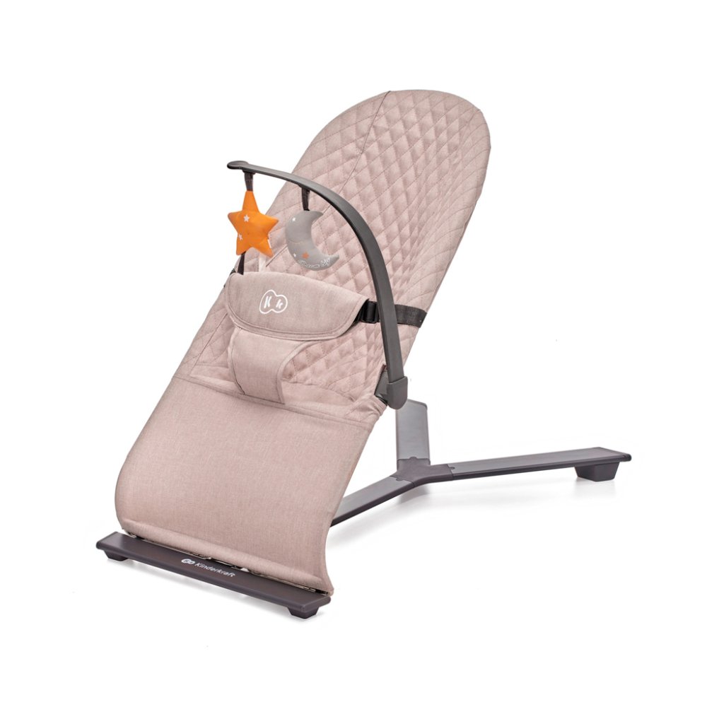 Transat à bascule KINDERKRAFT Mimi Beige, jusqu'à 9 kg