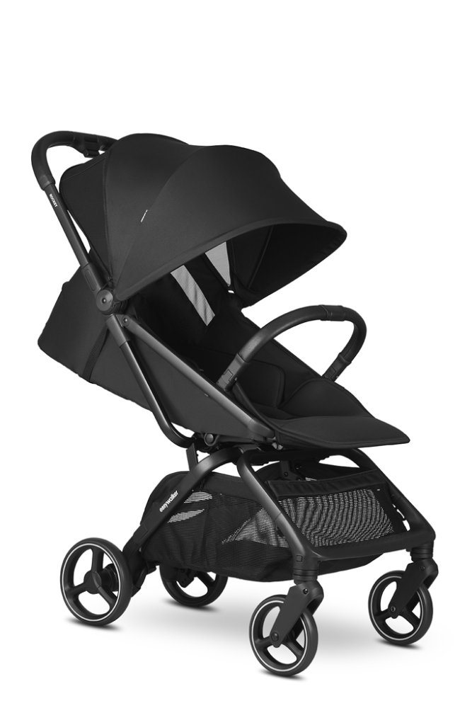 EASYWALKER Wózek spacerowy Rockey M Pure Black - obrazek 7
