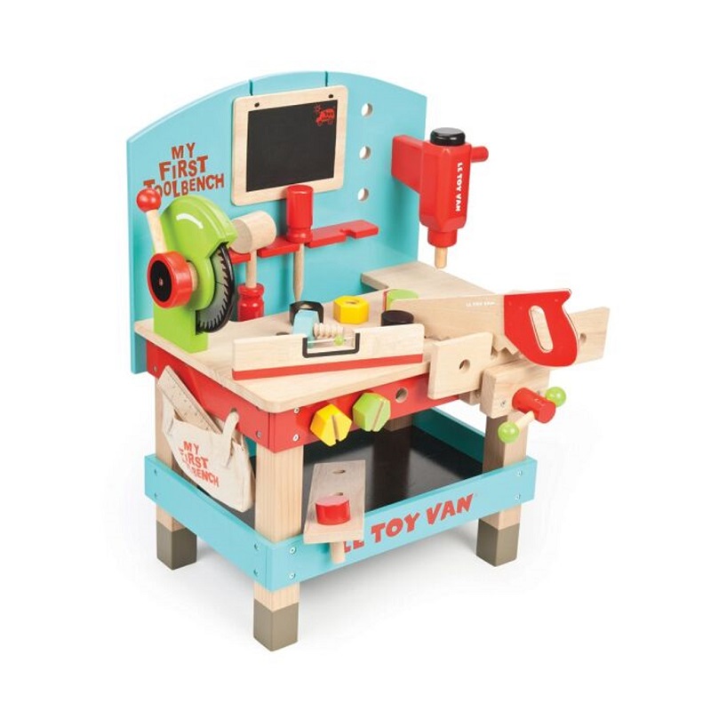 Le Toy Van Mi primer banco de trabajo con herramientas