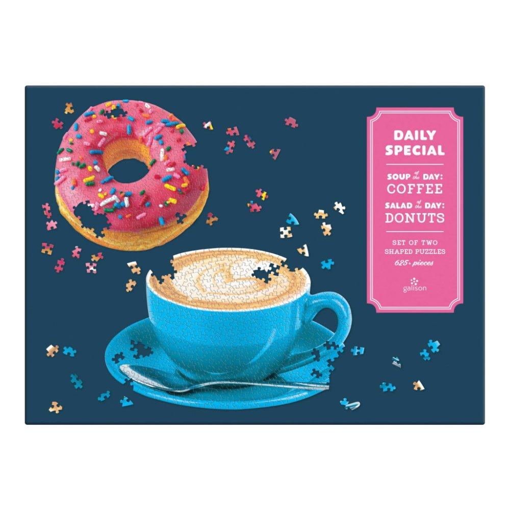 Galison Set speciale di puzzle 2 in 1 da 625 pezzi - immagine 2