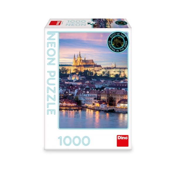 Dino Puzzle Hradčany neon 1000 darabos - Image 5