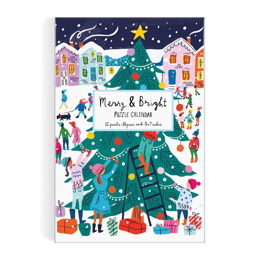 Galison Puzzle adventní kalendář 12 v 1 (obrázek 11)