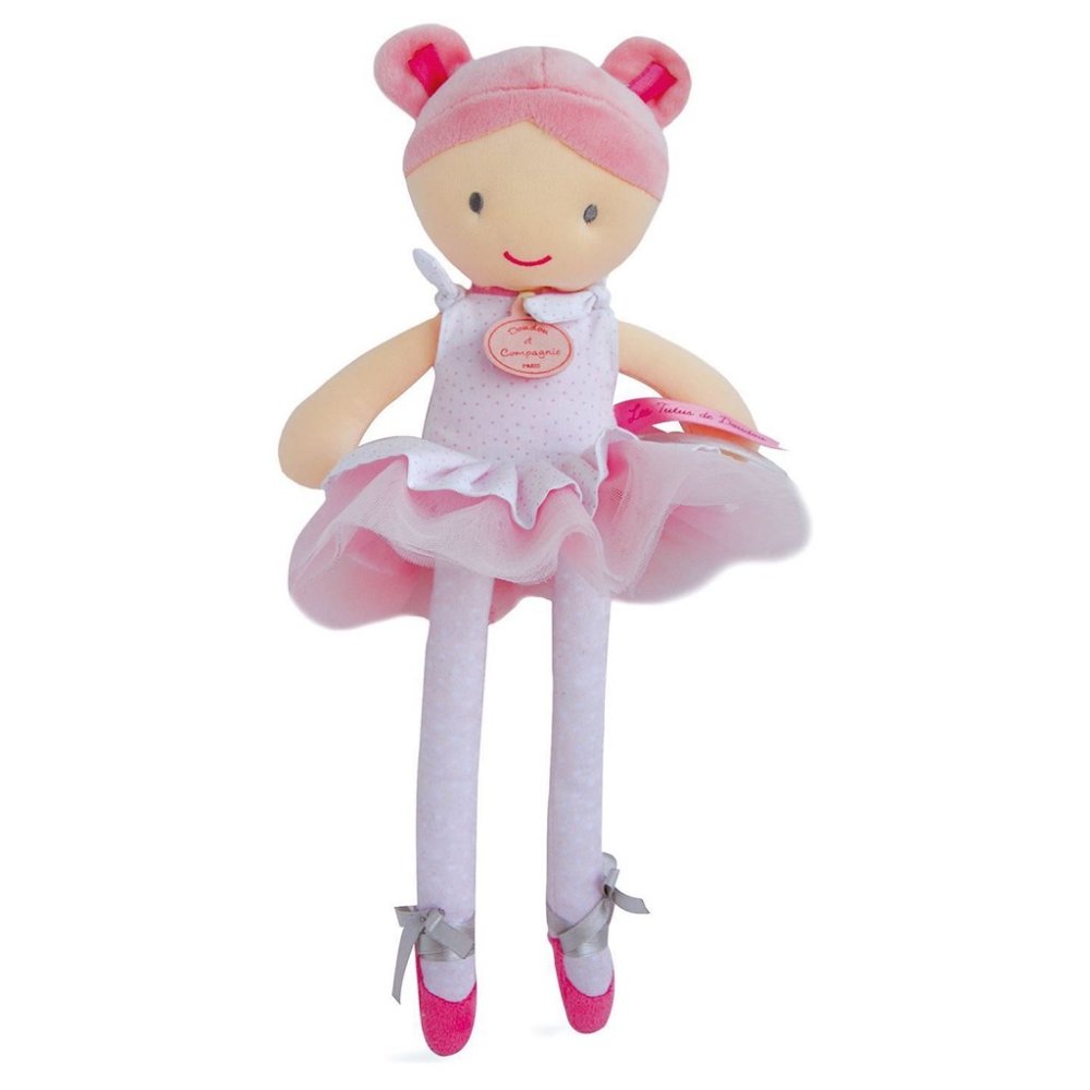 Doudou Jolijou Lalka baletnica Lily Rose 36 cm - obrazek 4
