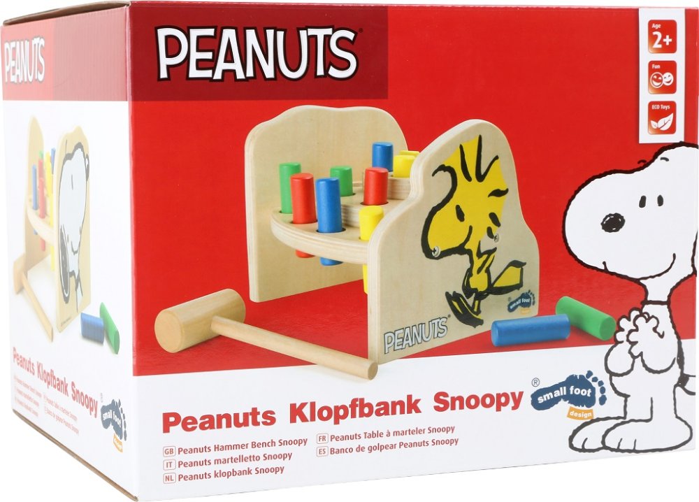 small foot Banco de Martillo Snoopy - Imagen 3