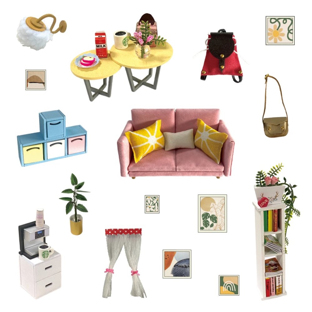 2Kids Toys miniatura domku Pokój dzienny Promień słońca - obrazek 3