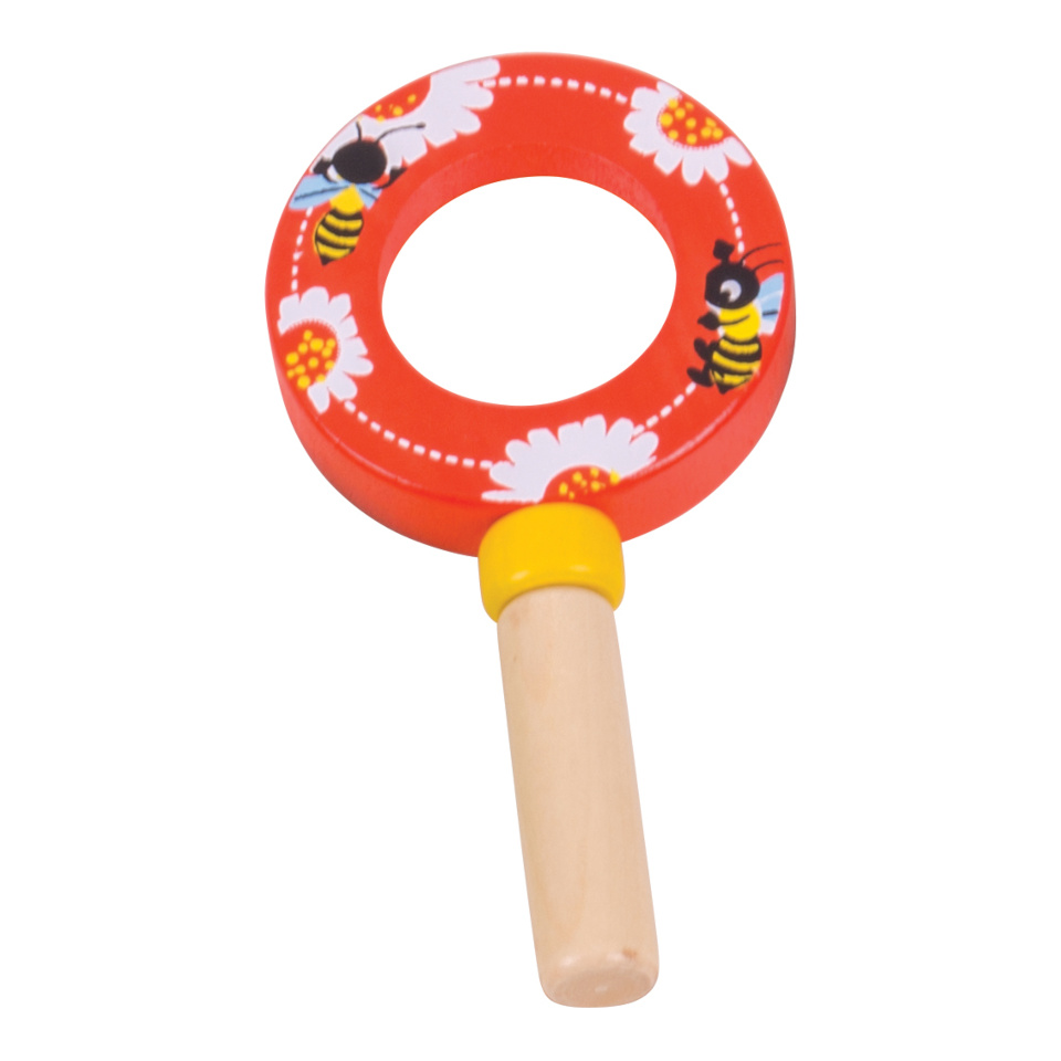 Bigjigs Toys mini lupa 1 unidad naranja