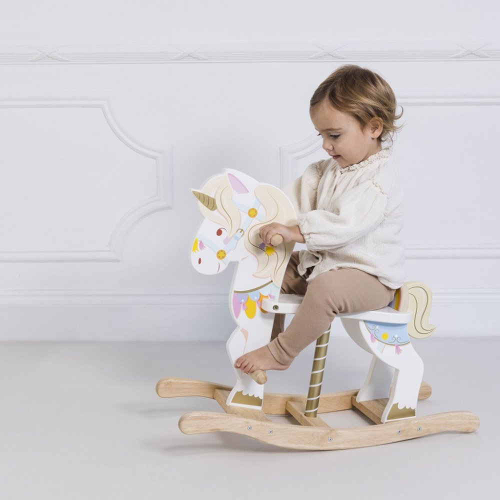 Le Toy Van Petilou Licorne à bascule en bois – Image 6
