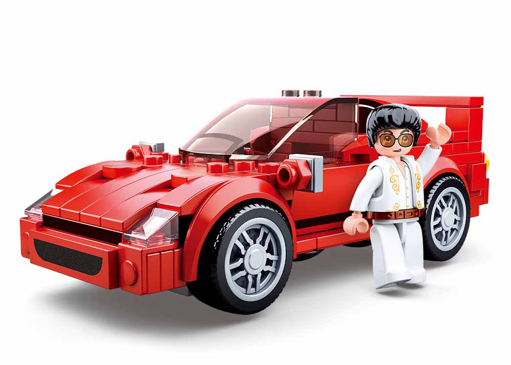 Sluban Models M38-B0706D Italian Sports Car