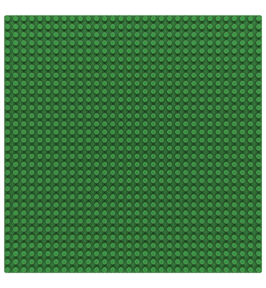 Sluban Bricks Base M38-B0833C Grundplatte 32x32 grün
