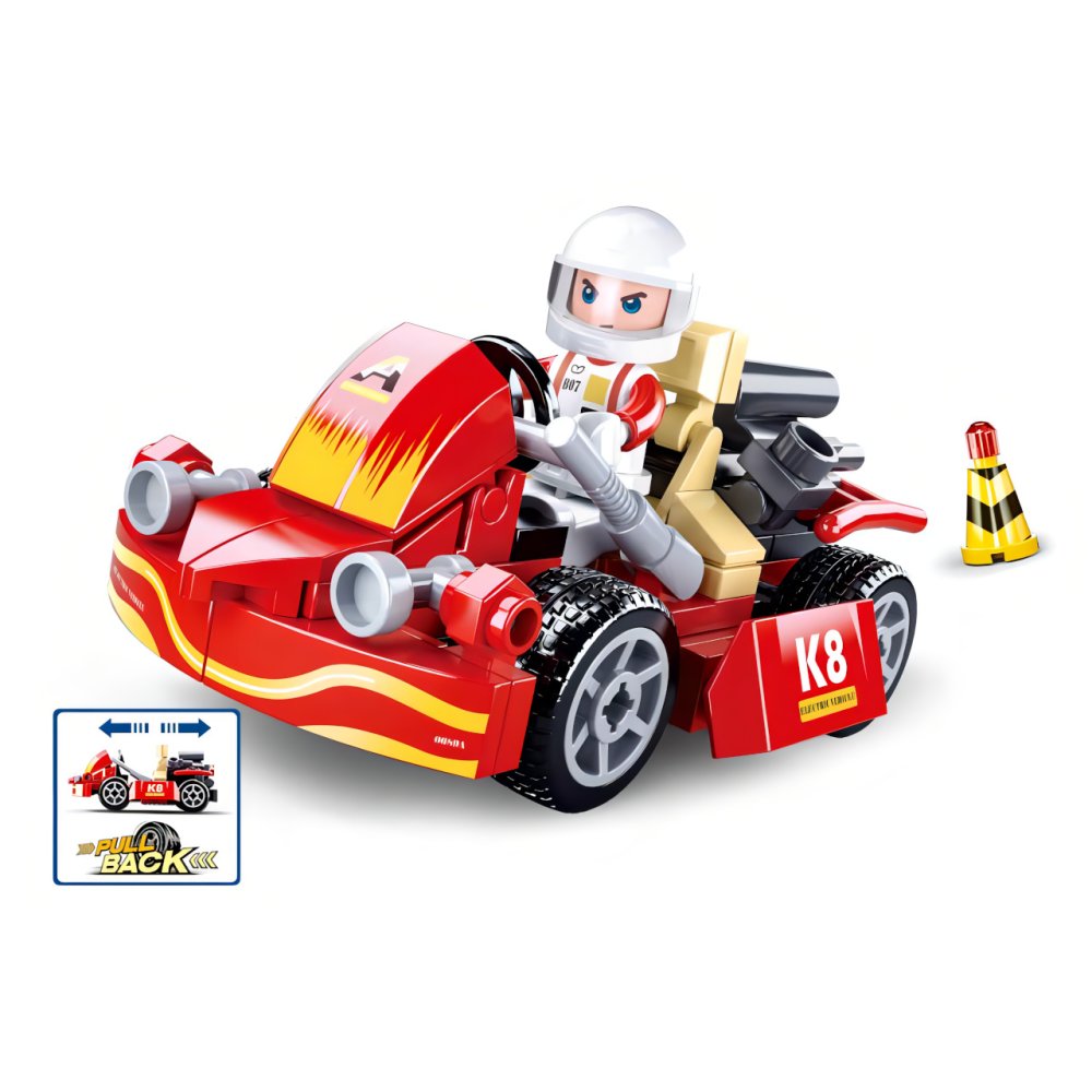 Sluban Town M38-B0899 Go-Kart a frizione