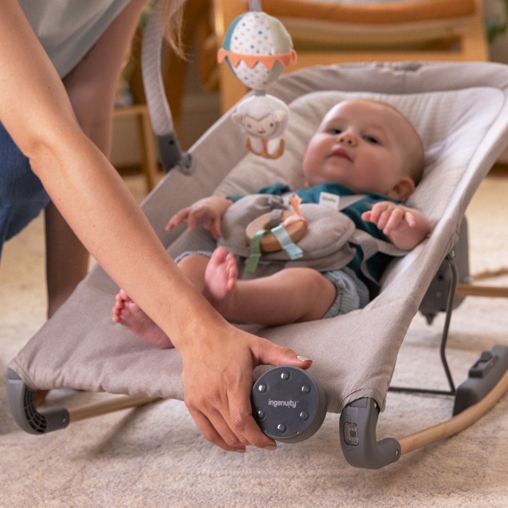 INGENUITY Hamaca Masaje Vibratoria con Melodía Soulful Skies™ 0m+ hasta 9kg - Imagen 6