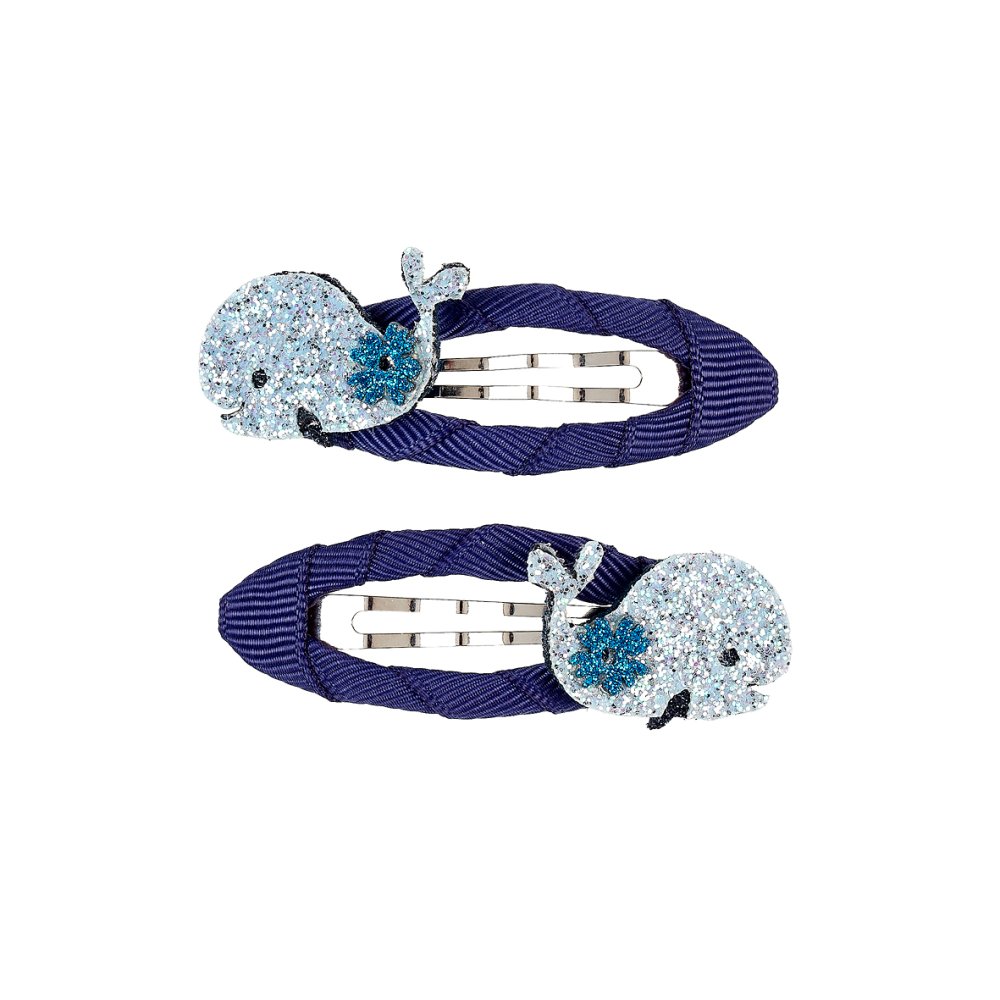 Souza! - Spinki do włosów Verle z wielorybem - 2 szt.