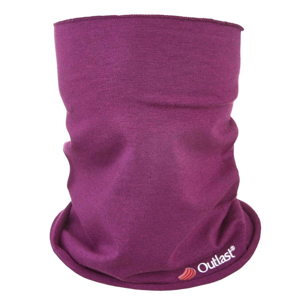 Tour de cou enfant fin Outlast® - prune UNI