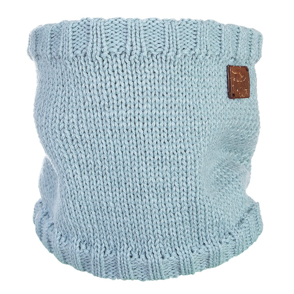 Tour de cou tricoté lisse LA enfant Outlast ® - menthe claire 3 | 42-44 cm