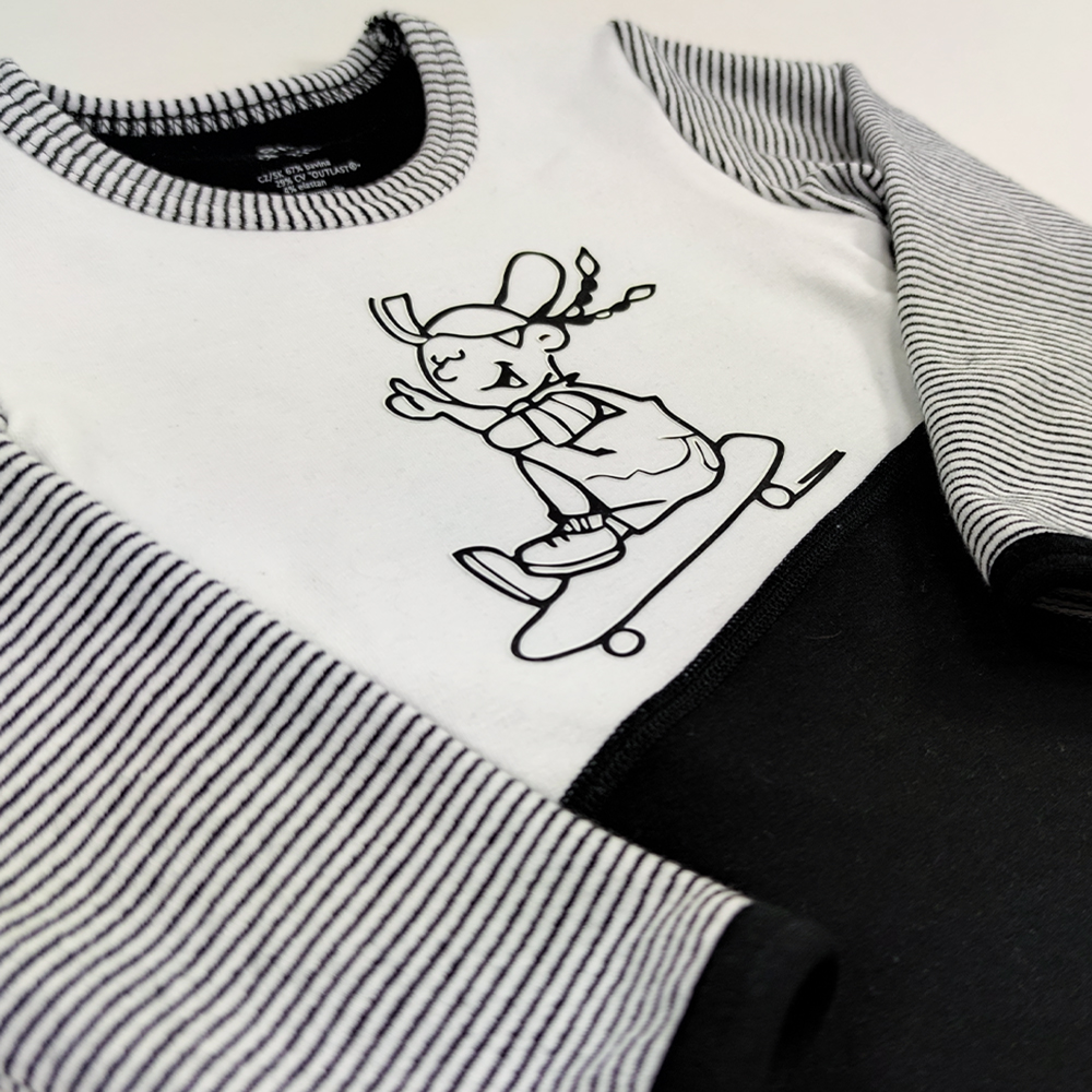 Maglietta smyk STAVITEL DR Outlast® - nero-ragazza 110 - immagine 2