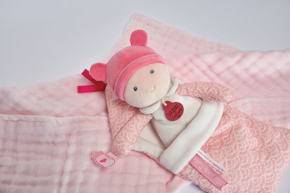 Doudou Jolijou Miminko v navlékací peřince 20 cm (obrázek 7)