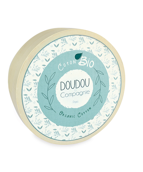 Doudou Dárková sada - Plyšová myška s dečkou z BIO bavlny 22 cm (obrázek 3)