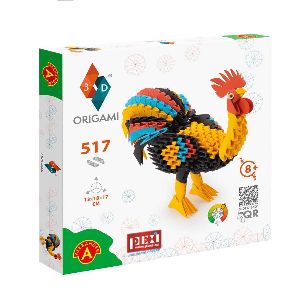 Pexi Origami 3D - Kohout (obrázek 4)