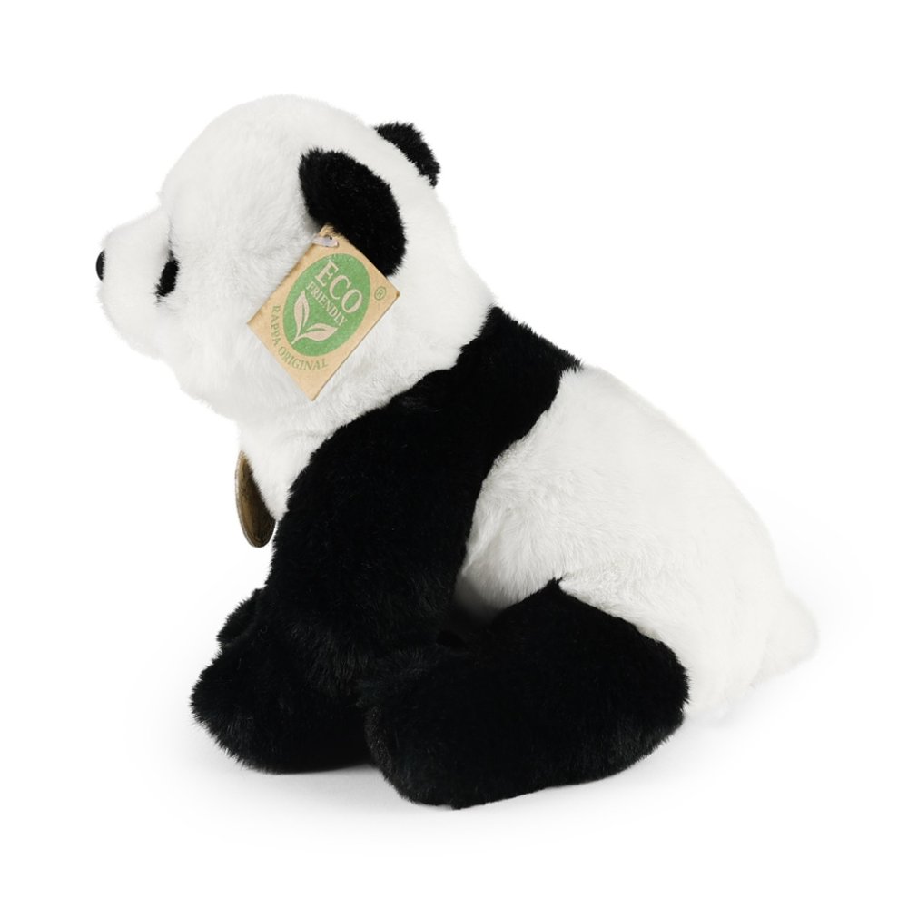 Rappa Plyšová panda sedící 23 cm SOFT COLLECTION, ECO-FRIENDLY (obrázek 3)