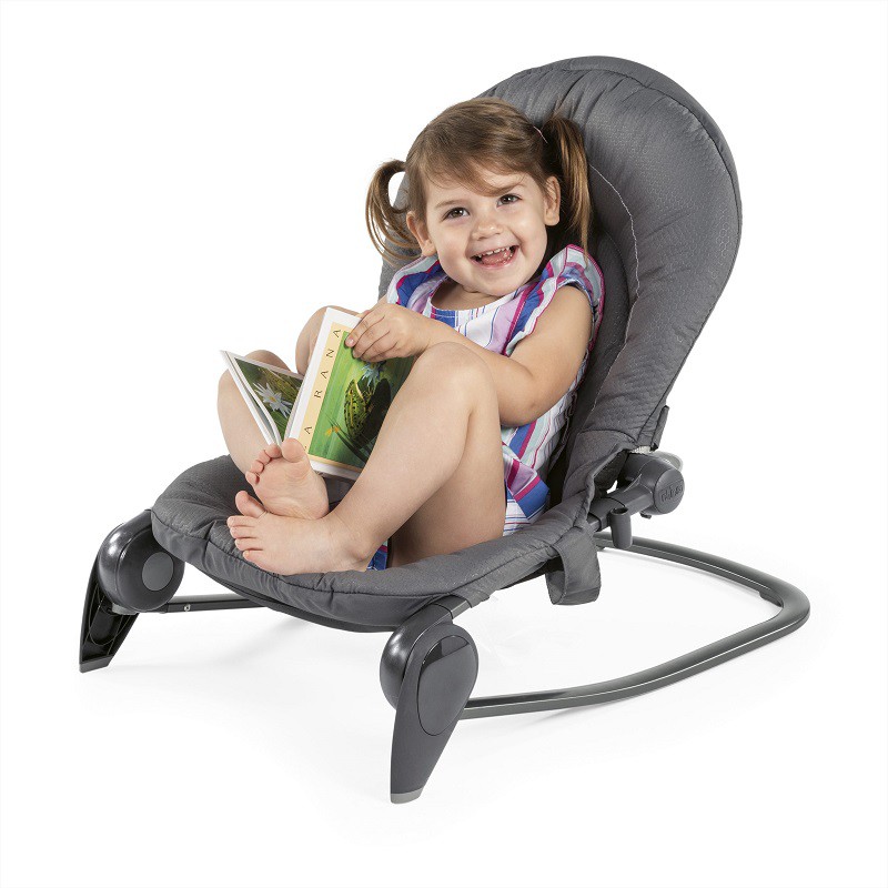 CHICCO Swing Hoopla – Moon Grey 0 M+, Bis 18 Kg