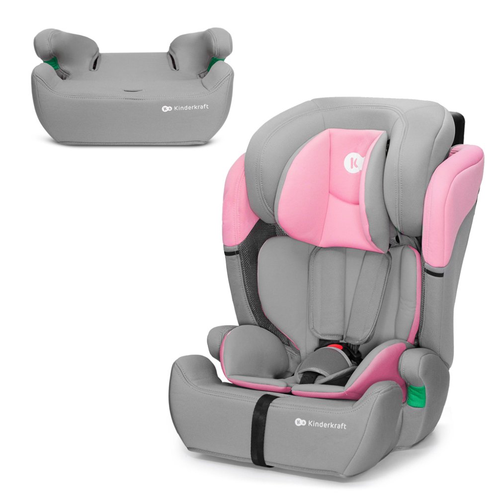 KINDERKRAFT Silla De Coche Comfort Up I-size Rosa (76-150 Cm)