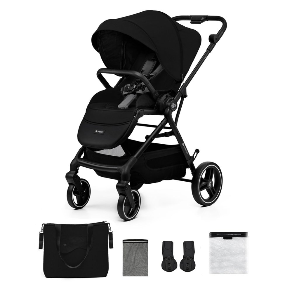 KINDERKRAFT SELECT Sportvagn Yoxi Pure Black