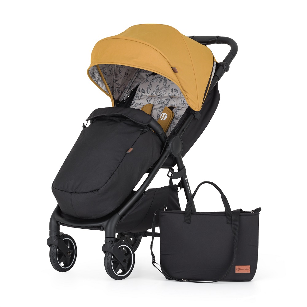 PETITE&MARS Sports Stroller Royal2 Black Dense Honey