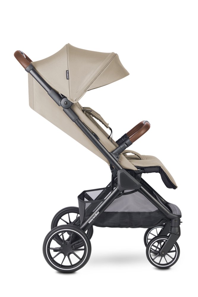 EASYWALKER Sports Stroller Jackey2 XL Pearl Taupe + PETITE&MARS Bag Jibot FREE