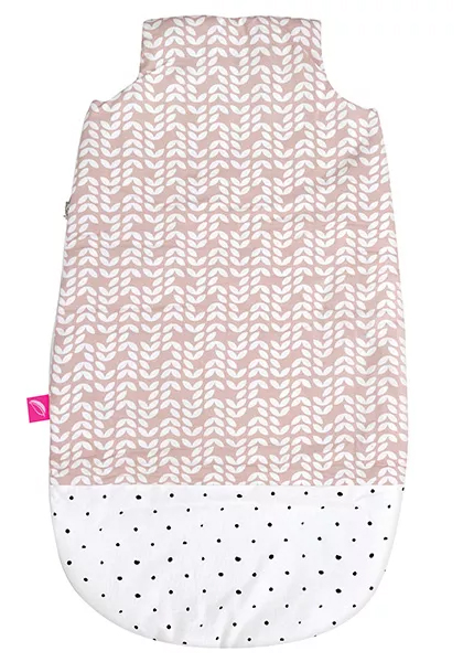 MOTHERHOOD Sovsäck 2in1 Zip-a-Round Pink Classics Ny 3-18 M 2 Ihop