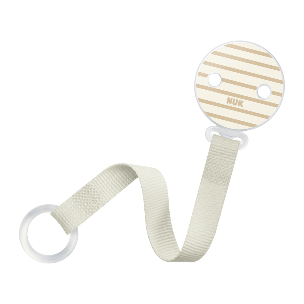 NUK Sucette Ruban Beige