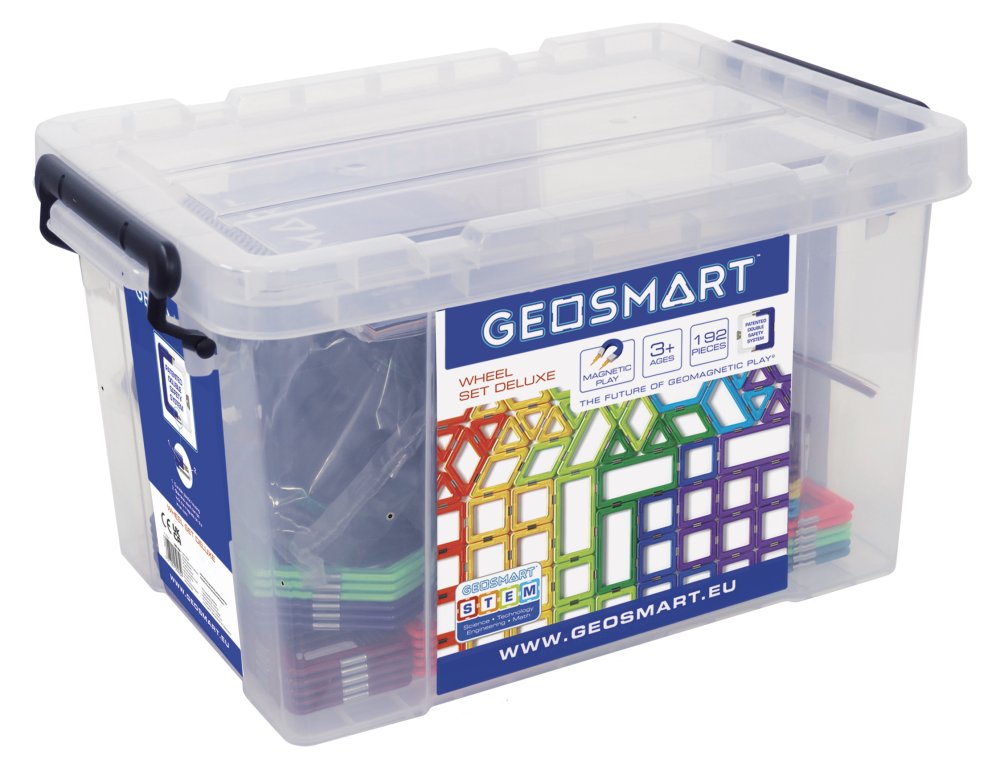 GeoSmart - Juego De Ruedas Deluxe - 192 Piezas