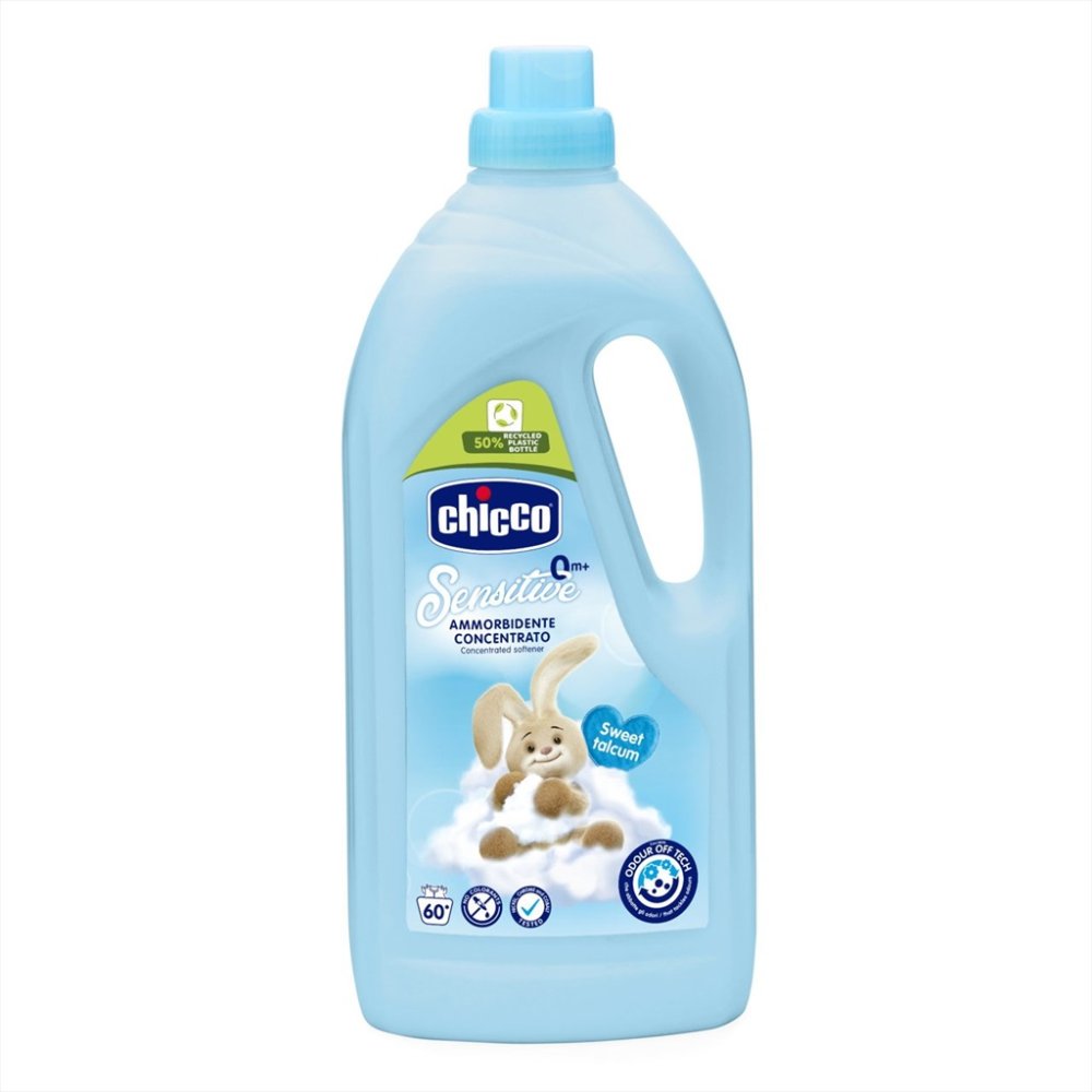 CHICCO Weichspülerkonzentrat Sweet Powder 1,5 Ll, 60 Wäschen