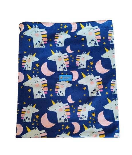 Torba płócienna Monkey Mum® - Jednorożec Duży