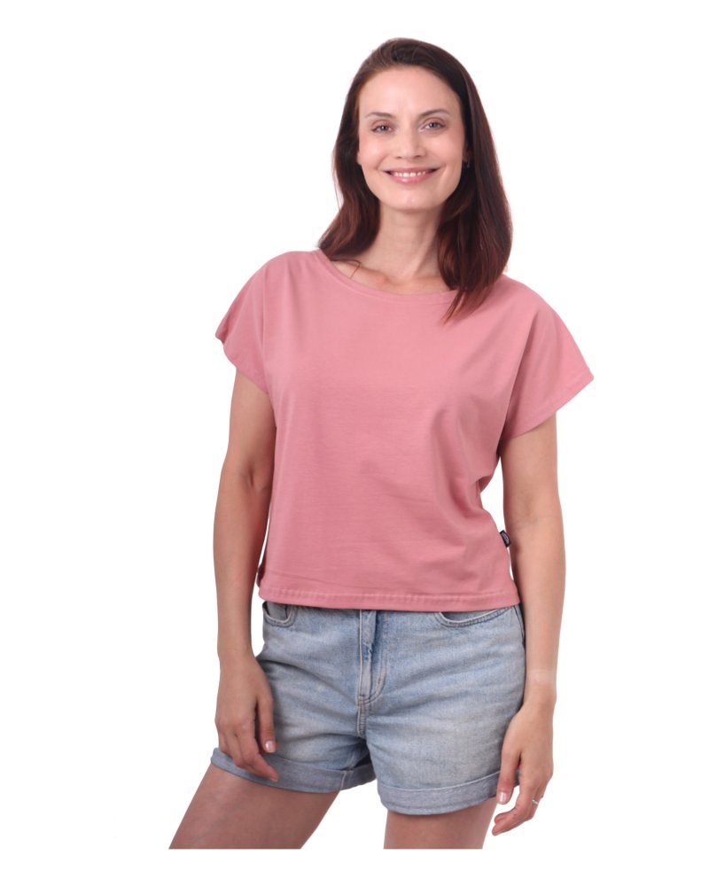 Débardeur T-shirt Edita, vieux rose L/XL