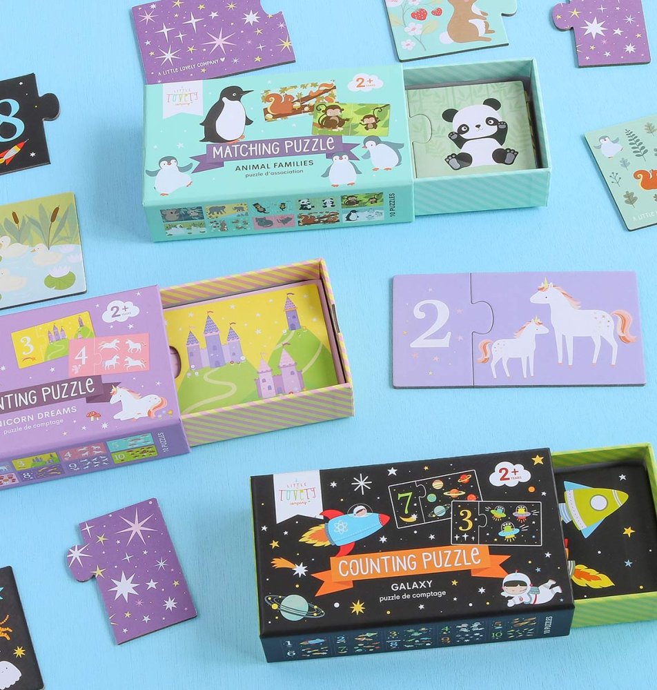 A Little Lovely Company - Puzzle d'association - Familles d'animaux – Image 5