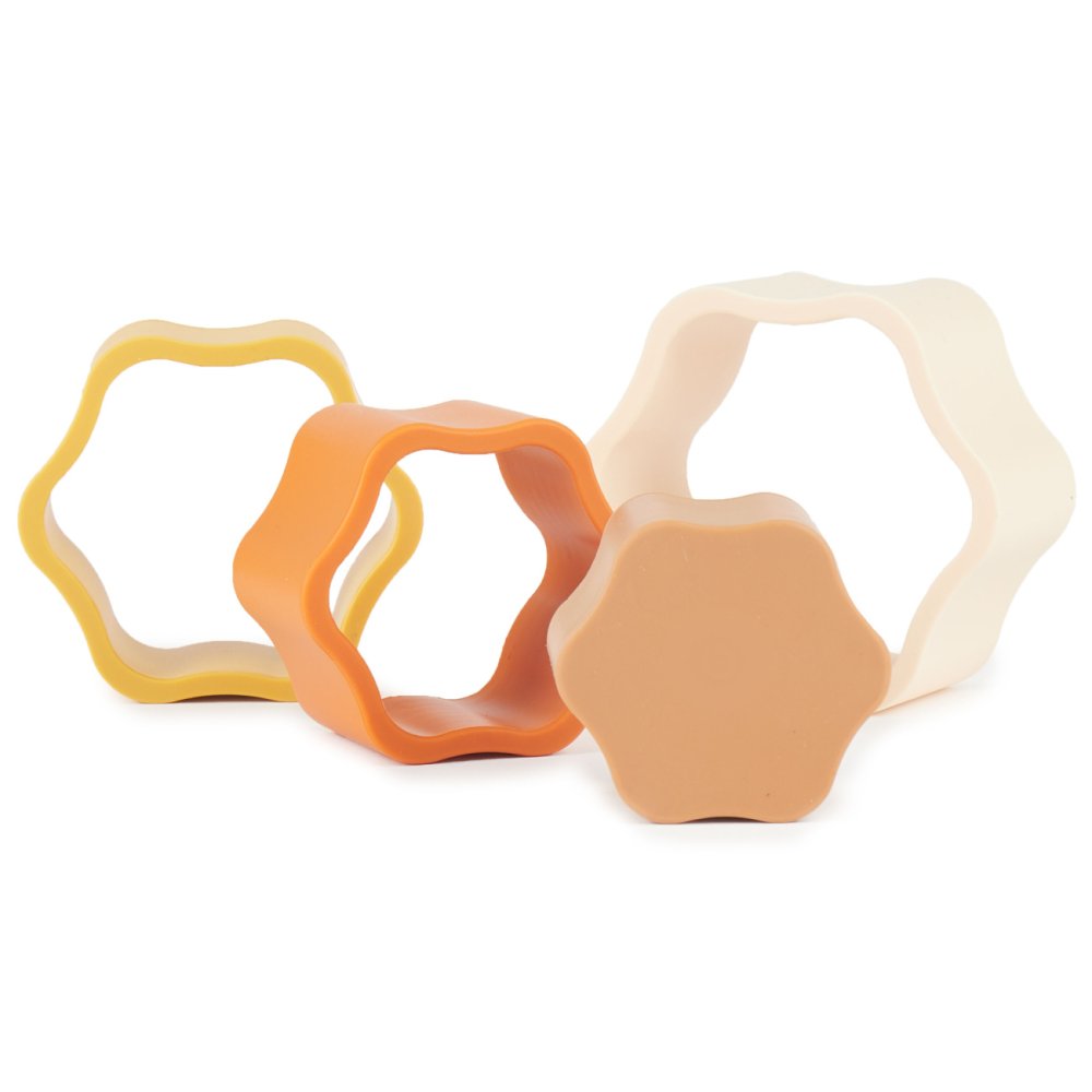 Bieco - Fiore impilabile in silicone - Chocolate Bliss - immagine 6