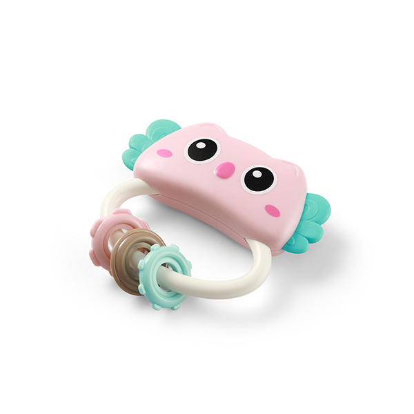 BABYONO Sonaglio con massaggiagengive Gufo 0m+