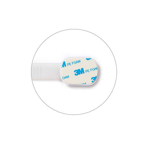 BABYONO Loquet universel blanc - 4 pcs – Image 6