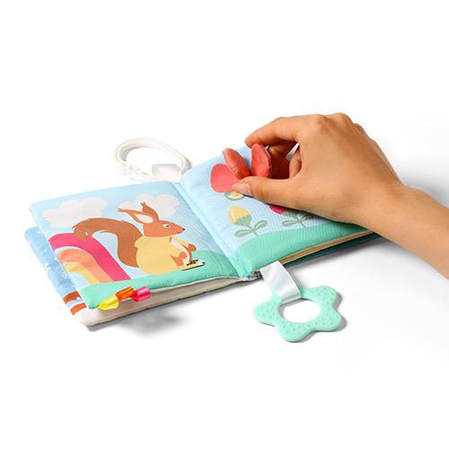 BABYONO Livre sensoriel Seasons 0m+ – Image 5