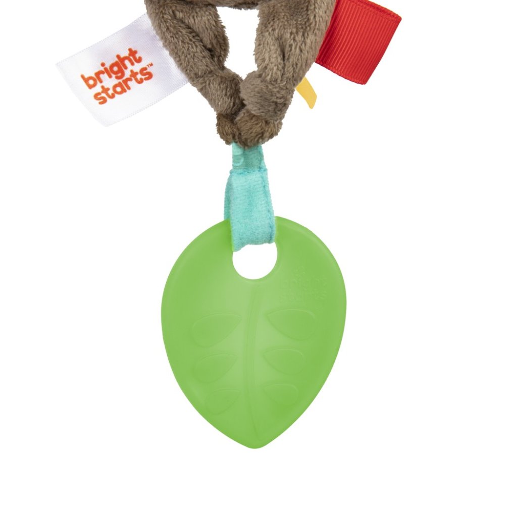 BRIGHT STARTS Giocattolo con melodia ad anello a C Pull, Play & Boogie™ scimmia 0m+ - immagine 5